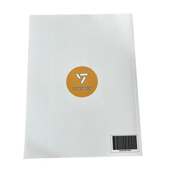 Seventeen KPOP Notebook Printed Lined Pages School Office 8"x11" School Writing - Picture 2 of 14